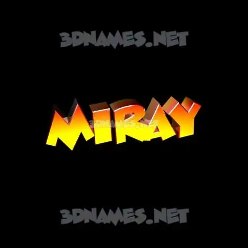 miray in Black Background style - 3D name wallpaper miray in Black Background style - 3D name wallpaper