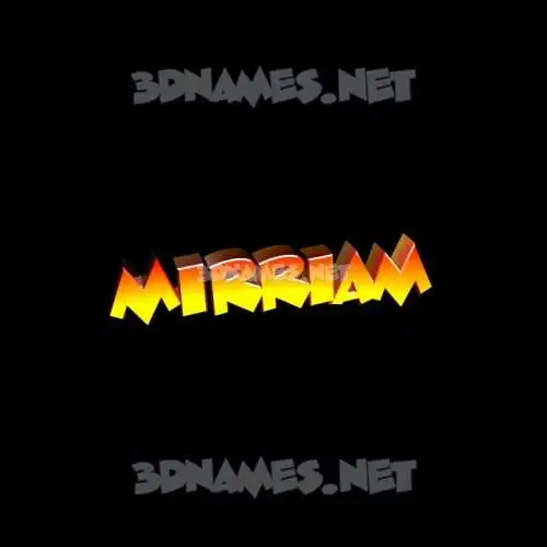 mirriam in Black Background style - 3D name wallpaper mirriam in Black Background style - 3D name wallpaper