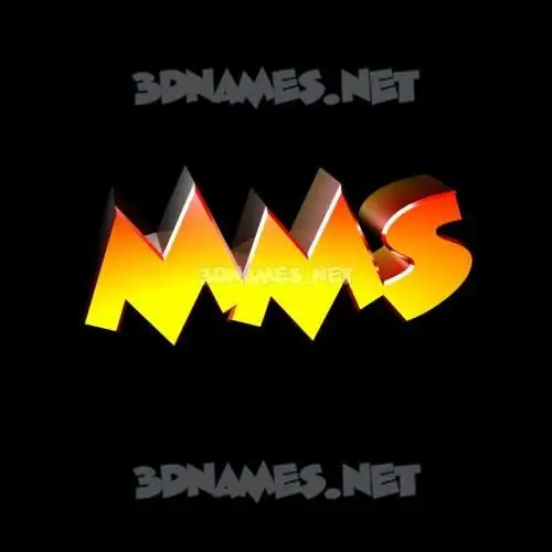 mms in Black Background style - 3D name wallpaper mms in Black Background style - 3D name wallpaper