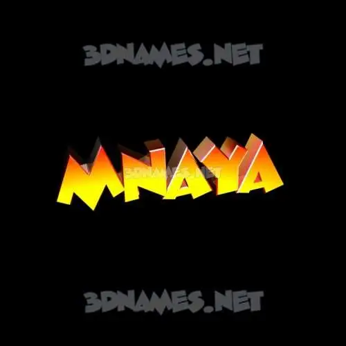 mnaya in Black Background style - 3D name wallpaper mnaya in Black Background style - 3D name wallpaper