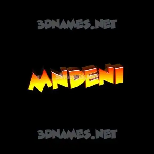 mndeni in Black Background style - 3D name wallpaper mndeni in Black Background style - 3D name wallpaper