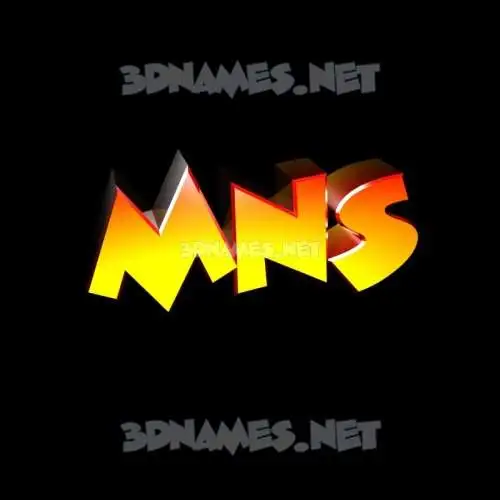 mns in Black Background style - 3D name wallpaper mns in Black Background style - 3D name wallpaper
