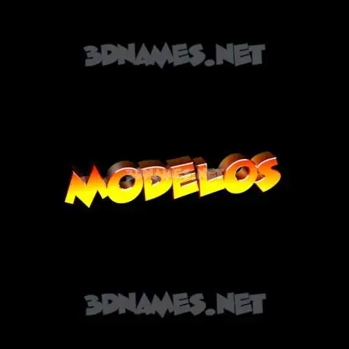 modelos in Black Background style - 3D name wallpaper modelos in Black Background style - 3D name wallpaper