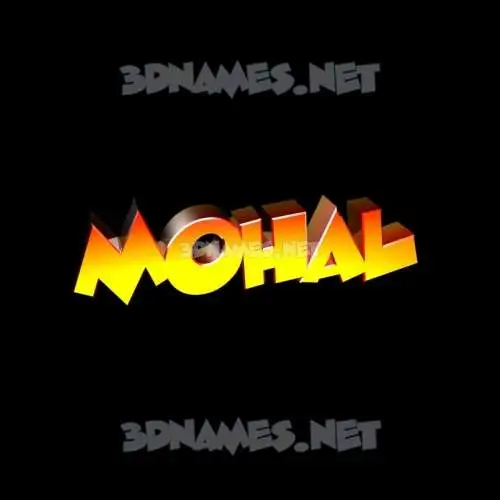 mohal in Black Background style - 3D name wallpaper mohal in Black Background style - 3D name wallpaper