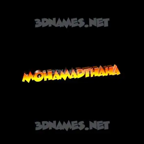 mohamadthaha in Black Background style - 3D name wallpaper mohamadthaha in Black Background style - 3D name wallpaper