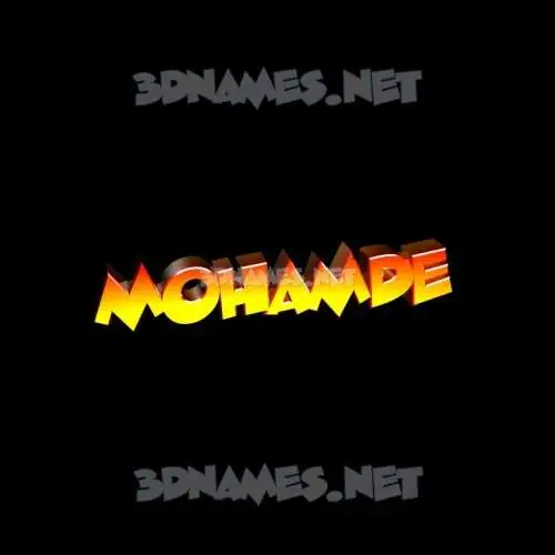 mohamde in Black Background style - 3D name wallpaper mohamde in Black Background style - 3D name wallpaper