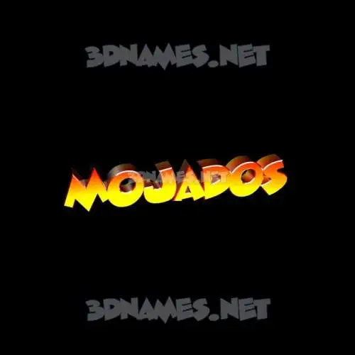 mojados in Black Background style - 3D name wallpaper mojados in Black Background style - 3D name wallpaper