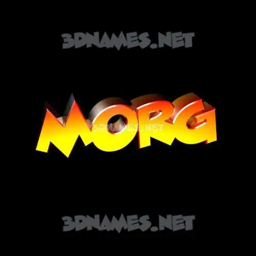 morg in Black Background style - 3D name wallpaper morg in Black Background style - 3D name wallpaper