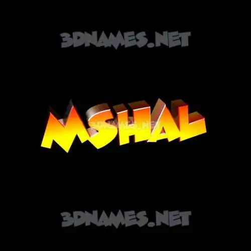 mshal in Black Background style - 3D name wallpaper mshal in Black Background style - 3D name wallpaper