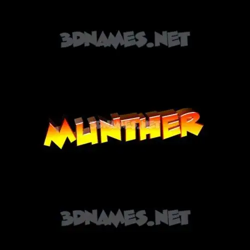 munther in Black Background style - 3D name wallpaper