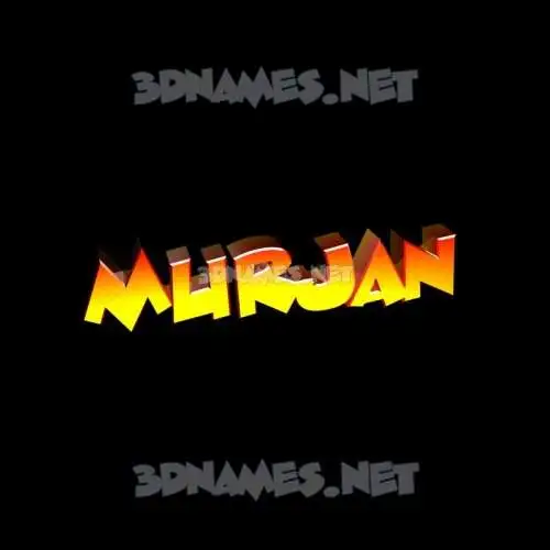 murjan in Black Background style - 3D name wallpaper murjan in Black Background style - 3D name wallpaper
