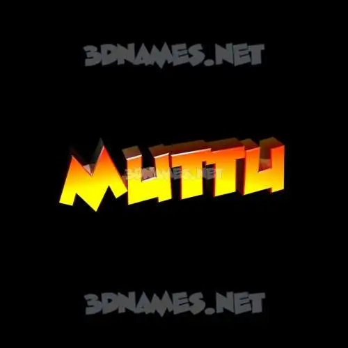 muttu in Black Background style - 3D name wallpaper muttu in Black Background style - 3D name wallpaper