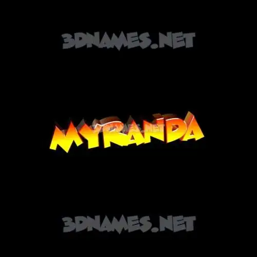 myranda in Black Background style - 3D name wallpaper myranda in Black Background style - 3D name wallpaper