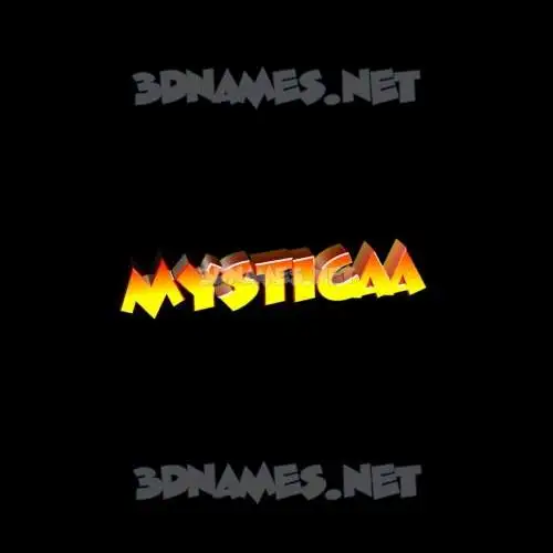mysticaa in Black Background style - 3D name wallpaper mysticaa in Black Background style - 3D name wallpaper