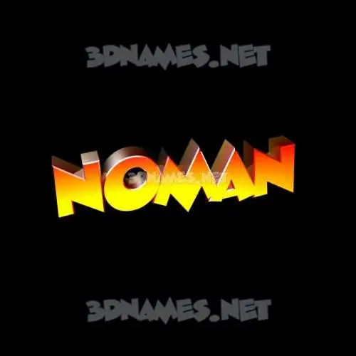 n0man in Black Background style - 3D name wallpaper n0man in Black Background style - 3D name wallpaper