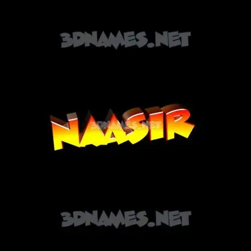 naasir in Black Background style - 3D name wallpaper naasir in Black Background style - 3D name wallpaper