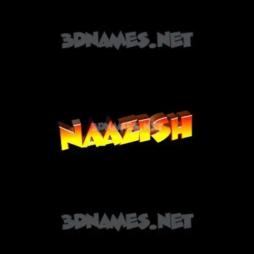 naazish in Black Background style - 3D name wallpaper naazish in Black Background style - 3D name wallpaper