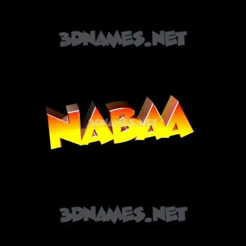 nabaa in Black Background style - 3D name wallpaper nabaa in Black Background style - 3D name wallpaper