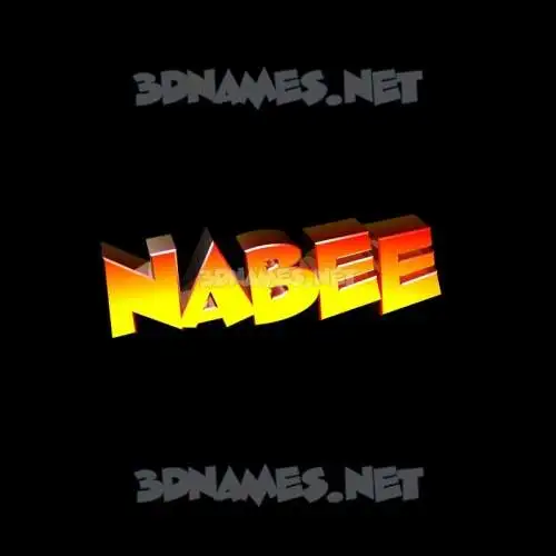 nabee in Black Background style - 3D name wallpaper nabee in Black Background style - 3D name wallpaper