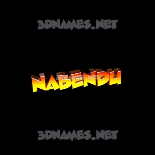 nabendu in Black Background style - 3D name wallpaper nabendu in Black Background style - 3D name wallpaper