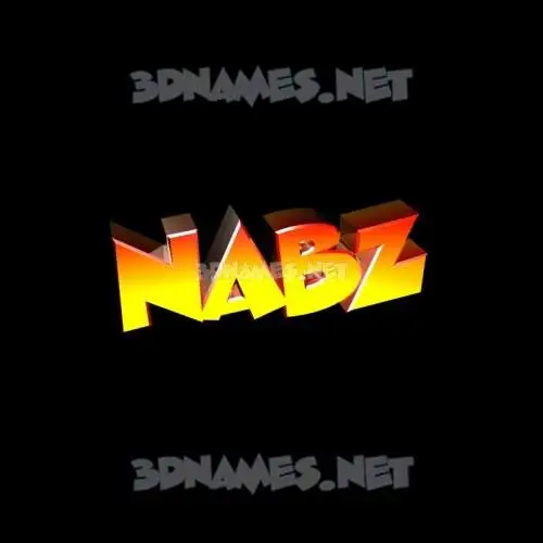 nabz in Black Background style - 3D name wallpaper nabz in Black Background style - 3D name wallpaper
