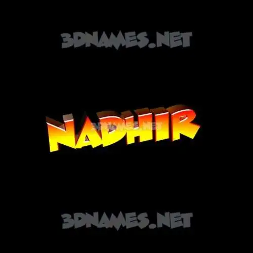 nadhir in Black Background style - 3D name wallpaper nadhir in Black Background style - 3D name wallpaper