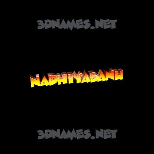 nadhiyabanu in Black Background style - 3D name wallpaper nadhiyabanu in Black Background style - 3D name wallpaper