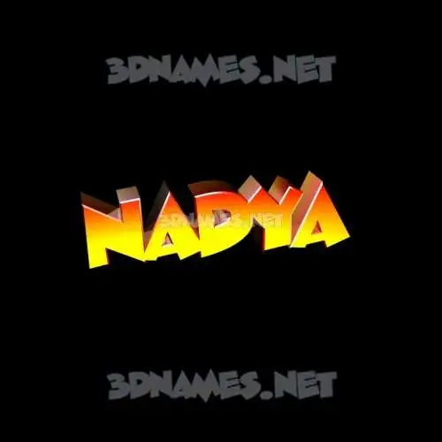 nadya in Black Background style - 3D name wallpaper nadya in Black Background style - 3D name wallpaper