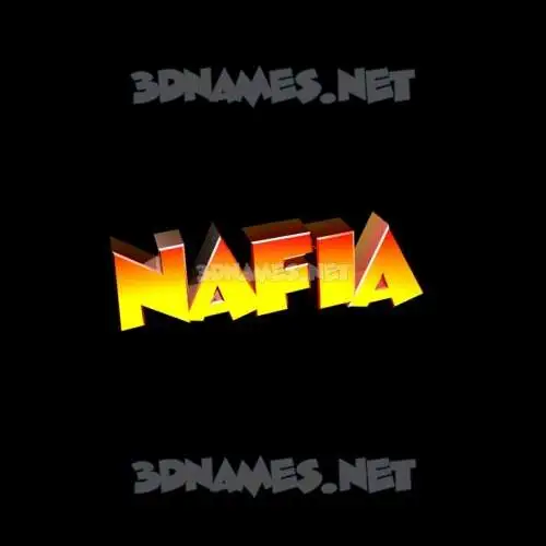 nafia in Black Background style - 3D name wallpaper nafia in Black Background style - 3D name wallpaper