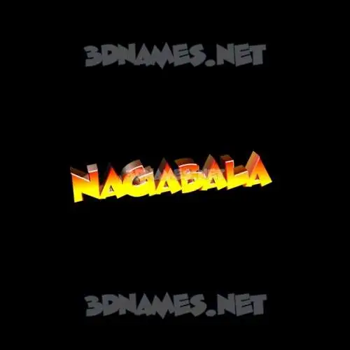 nagabala in Black Background style - 3D name wallpaper nagabala in Black Background style - 3D name wallpaper