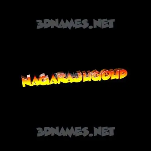 nagarajugoud in Black Background style - 3D name wallpaper