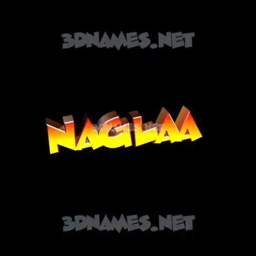 naglaa in Black Background style - 3D name wallpaper naglaa in Black Background style - 3D name wallpaper