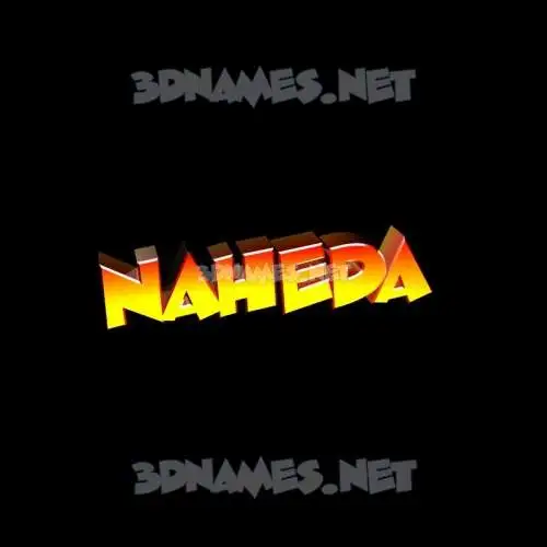 naheda in Black Background style - 3D name wallpaper naheda in Black Background style - 3D name wallpaper