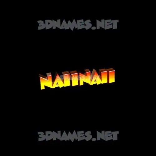 naiinaii in Black Background style - 3D name wallpaper naiinaii in Black Background style - 3D name wallpaper
