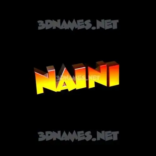 naini in Black Background style - 3D name wallpaper naini in Black Background style - 3D name wallpaper