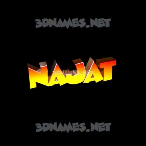 najat in Black Background style - 3D name wallpaper najat in Black Background style - 3D name wallpaper