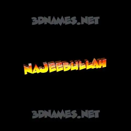 najeebullah in Black Background style - 3D name wallpaper najeebullah in Black Background style - 3D name wallpaper