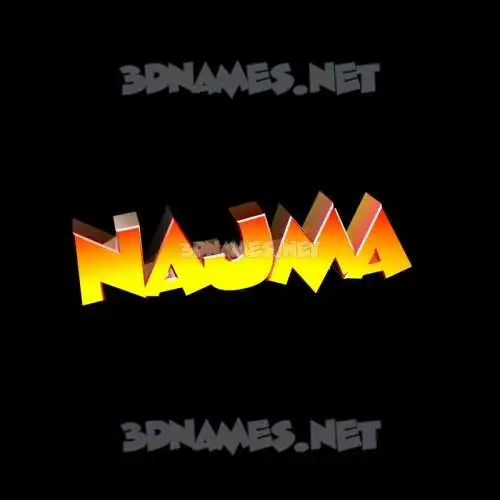 najma in Black Background style - 3D name wallpaper najma in Black Background style - 3D name wallpaper