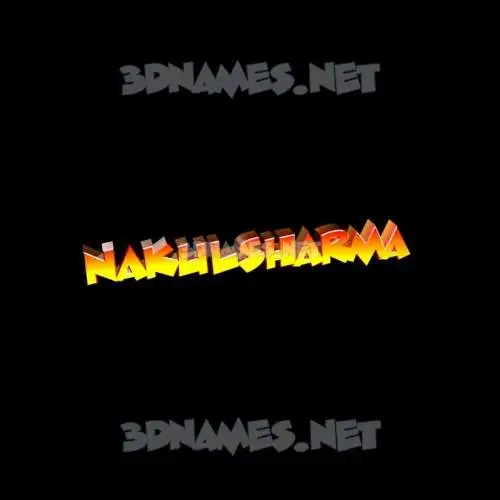 nakulsharma in Black Background style - 3D name wallpaper nakulsharma in Black Background style - 3D name wallpaper