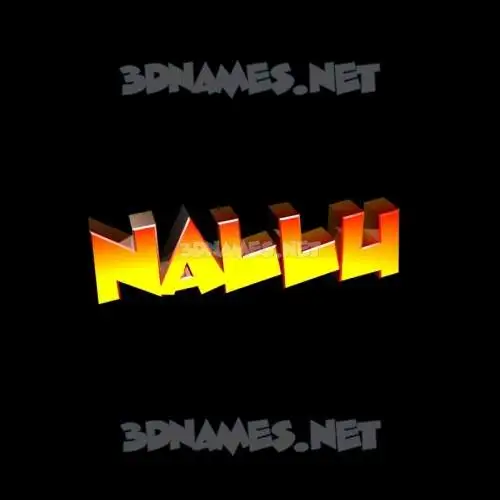 nallu in Black Background style - 3D name wallpaper nallu in Black Background style - 3D name wallpaper