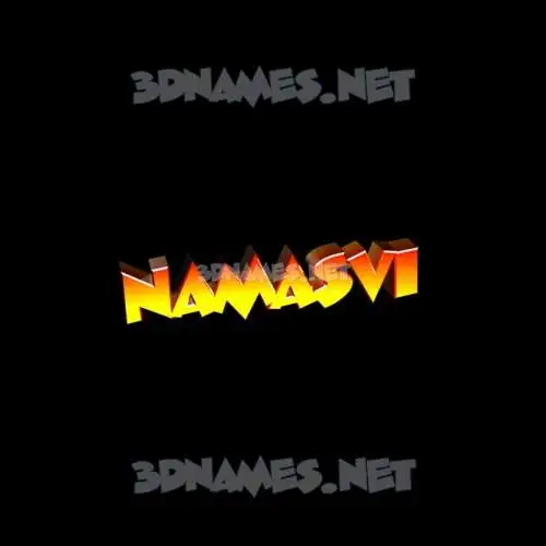 namasvi in Black Background style - 3D name wallpaper namasvi in Black Background style - 3D name wallpaper