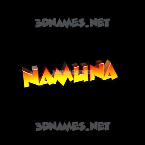 namuna in Black Background style - 3D name wallpaper namuna in Black Background style - 3D name wallpaper