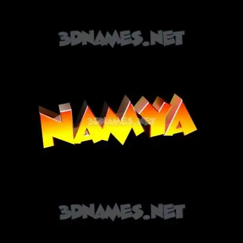 namya in Black Background style - 3D name wallpaper namya in Black Background style - 3D name wallpaper