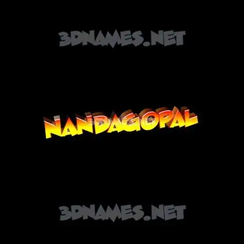 nandagopal in Black Background style - 3D name wallpaper nandagopal in Black Background style - 3D name wallpaper