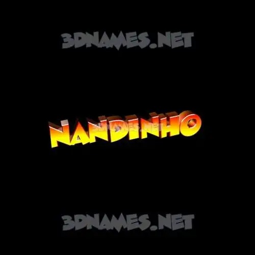 nandinho in Black Background style - 3D name wallpaper nandinho in Black Background style - 3D name wallpaper