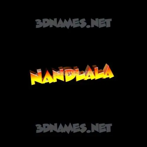 nandlala in Black Background style - 3D name wallpaper nandlala in Black Background style - 3D name wallpaper