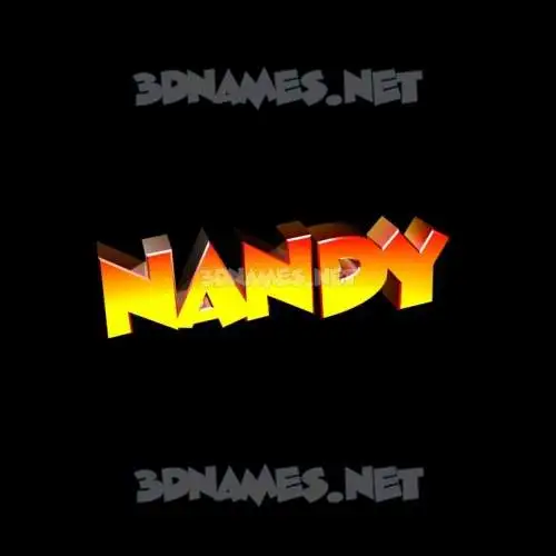 nandy in Black Background style - 3D name wallpaper nandy in Black Background style - 3D name wallpaper