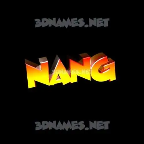 nang in Black Background style - 3D name wallpaper nang in Black Background style - 3D name wallpaper