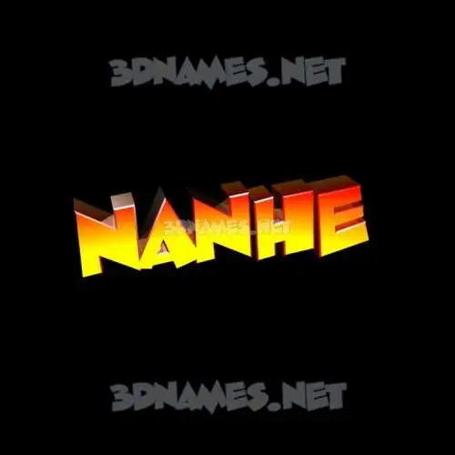 nanhe in Black Background style - 3D name wallpaper nanhe in Black Background style - 3D name wallpaper