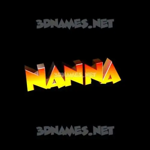 nanna in Black Background style - 3D name wallpaper nanna in Black Background style - 3D name wallpaper